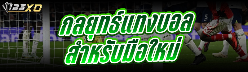กลยุทธ์แทงบอล สำหรับมือใหม่