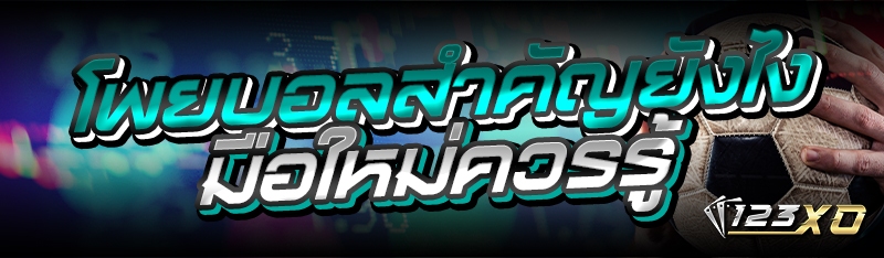 โพยบอลสำคัญยังไง มือใหม่ควรรู้