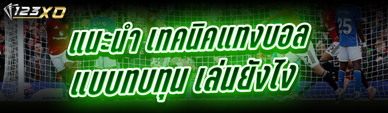 แนะนำ เทคนิคแทงบอล แบบทบทุน เล่นยังไง